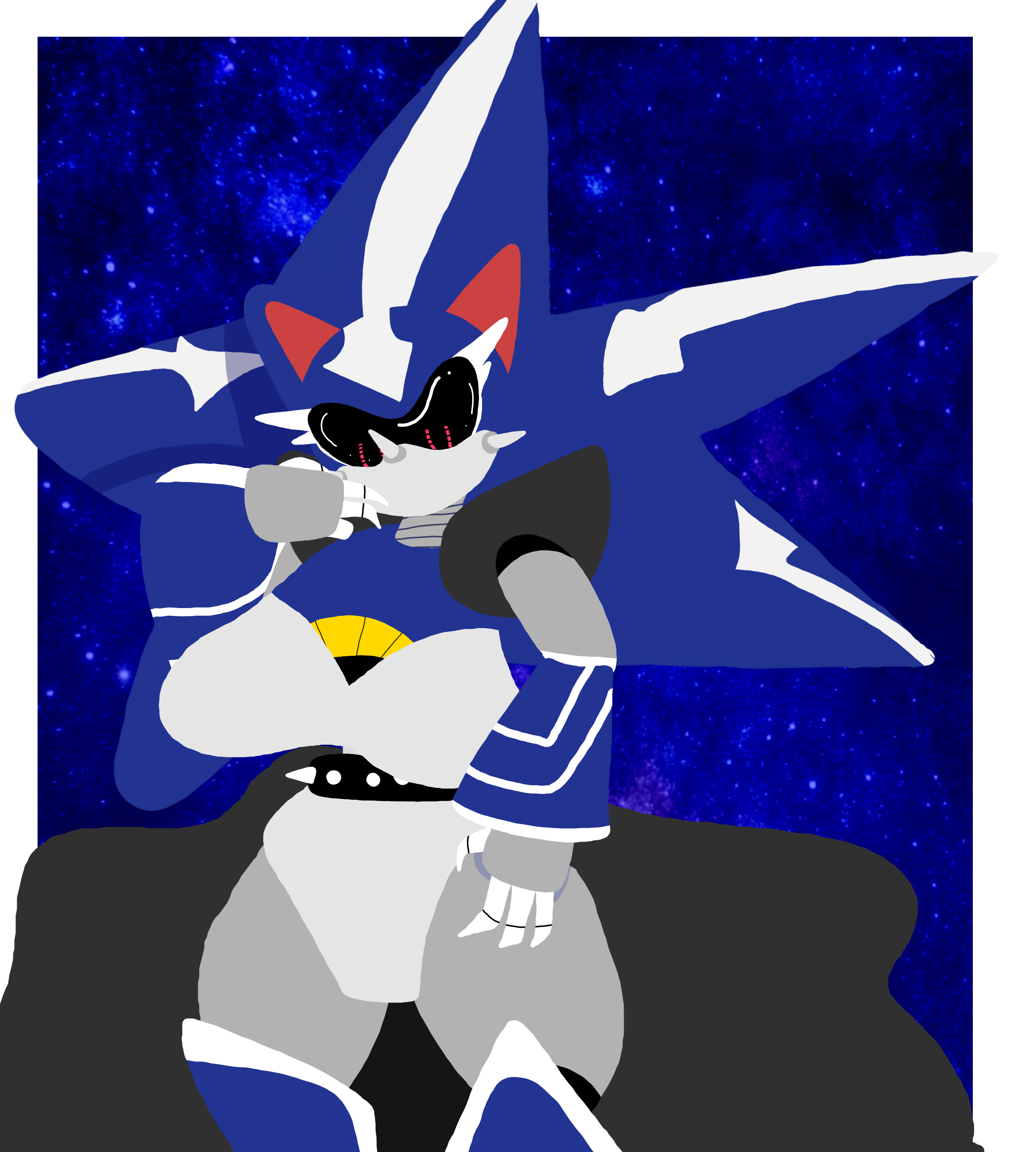 Neo Metal Sonic by sfmff2 -- Fur Affinity [dot] net