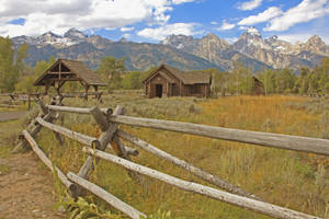 Teton Chapel Fenceline View