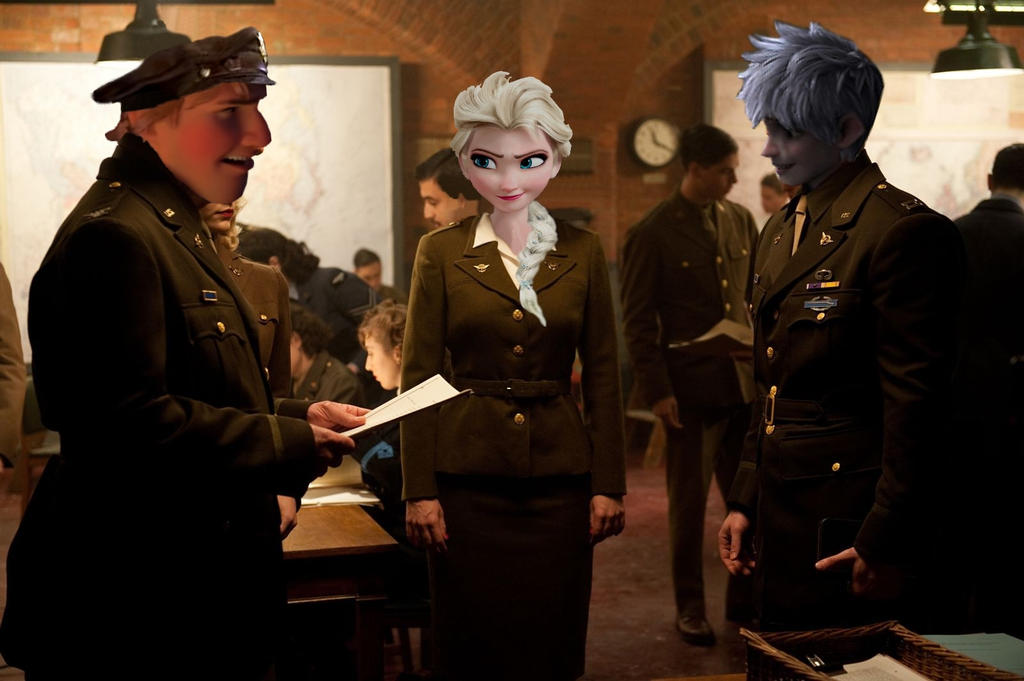 Jelsa in Captain Frost