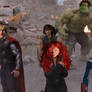 The Avengers in the City