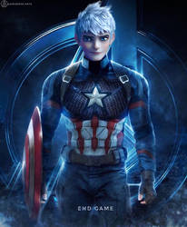 Jack Frost - Captain America by JOSGUI