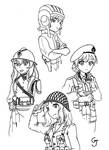 WIP: 75th Victory Day anniversary Girls und Panzer by JOSGUI