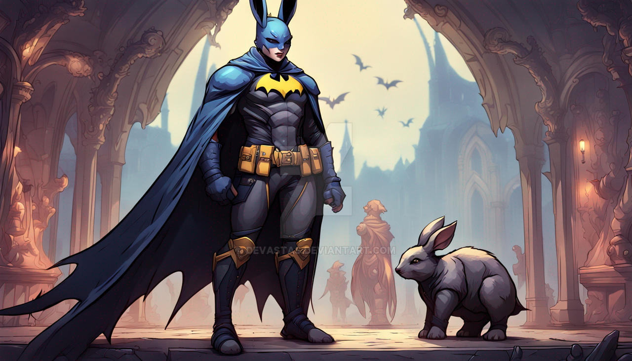 Buff Rabbit Batgirls Universe 01 by Devastas on DeviantArt