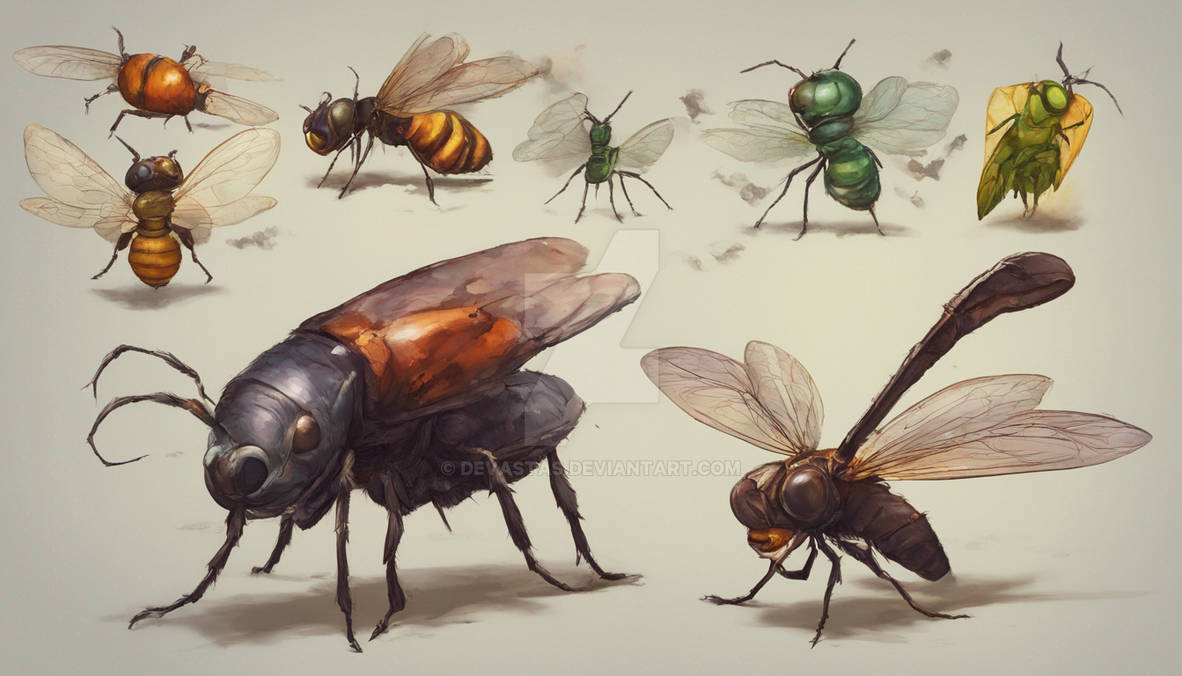 Potential Bug Evolutions Via Fusions by Devastas on DeviantArt