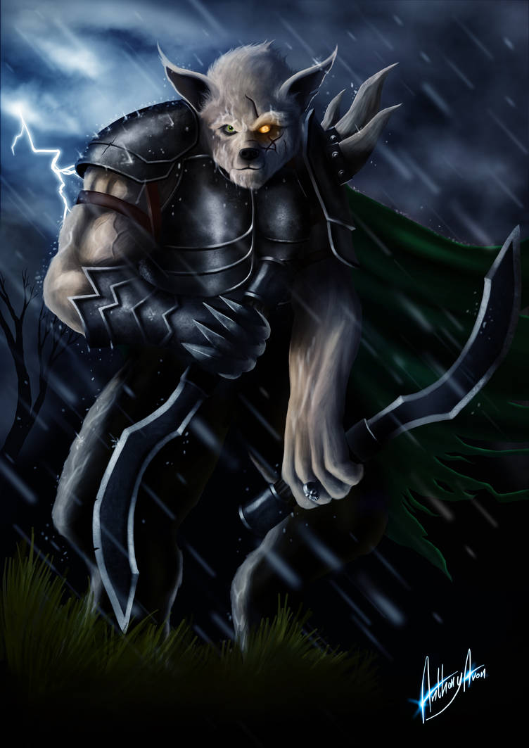 Worgen Rogue by AnthonyAvon on DeviantArt Worgen Rogue Art
