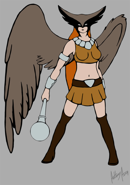 Hawkgirl sketch