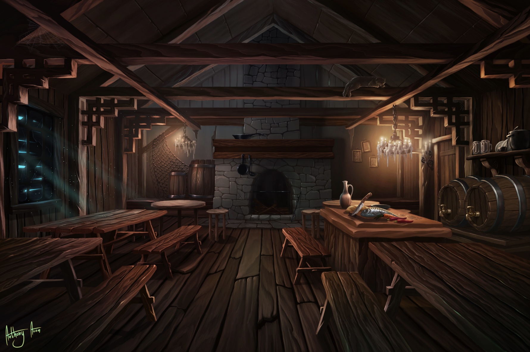 Growling Guppy Tavern By AnthonyAvon On DeviantArt growling-guppy-tavern-by-anthonyavon-on-deviantart