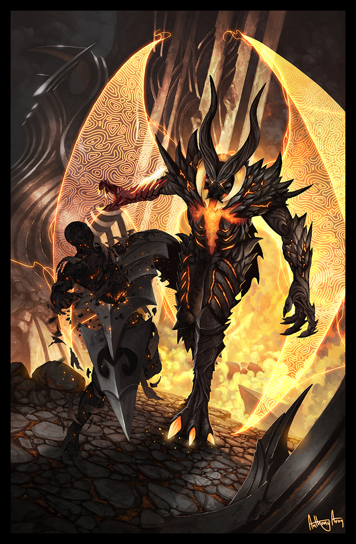 Demonic Deviantart Demonic Form by AnthonyAvon on DeviantArt