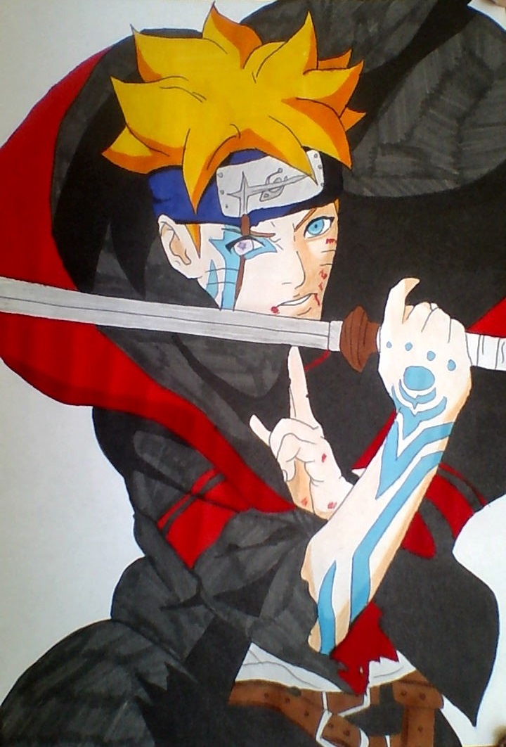 boruto uzumaki adulto Fotomontagem