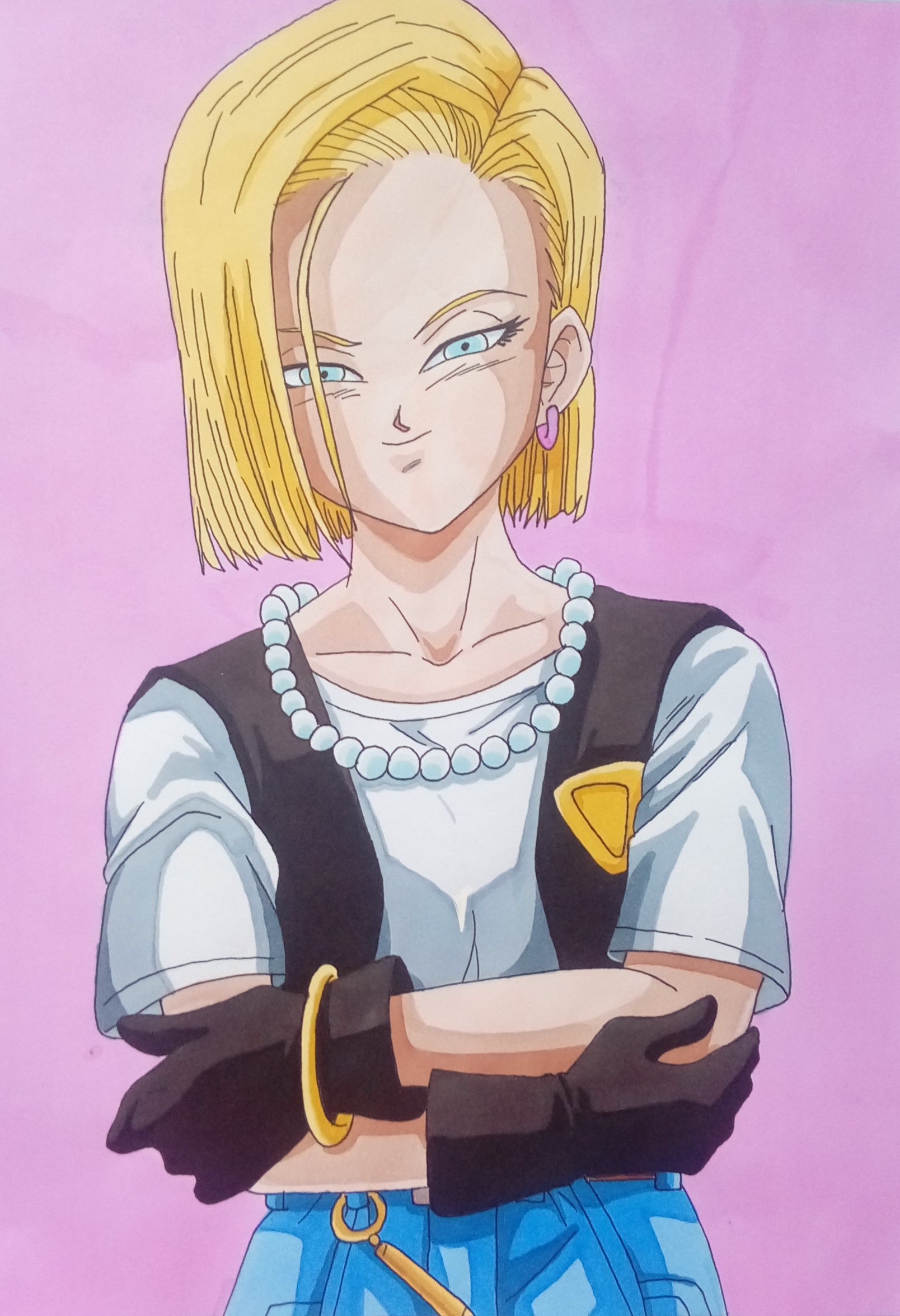 Android 18 SUPER HERO Shintani style by gabrielf666 on DeviantArt