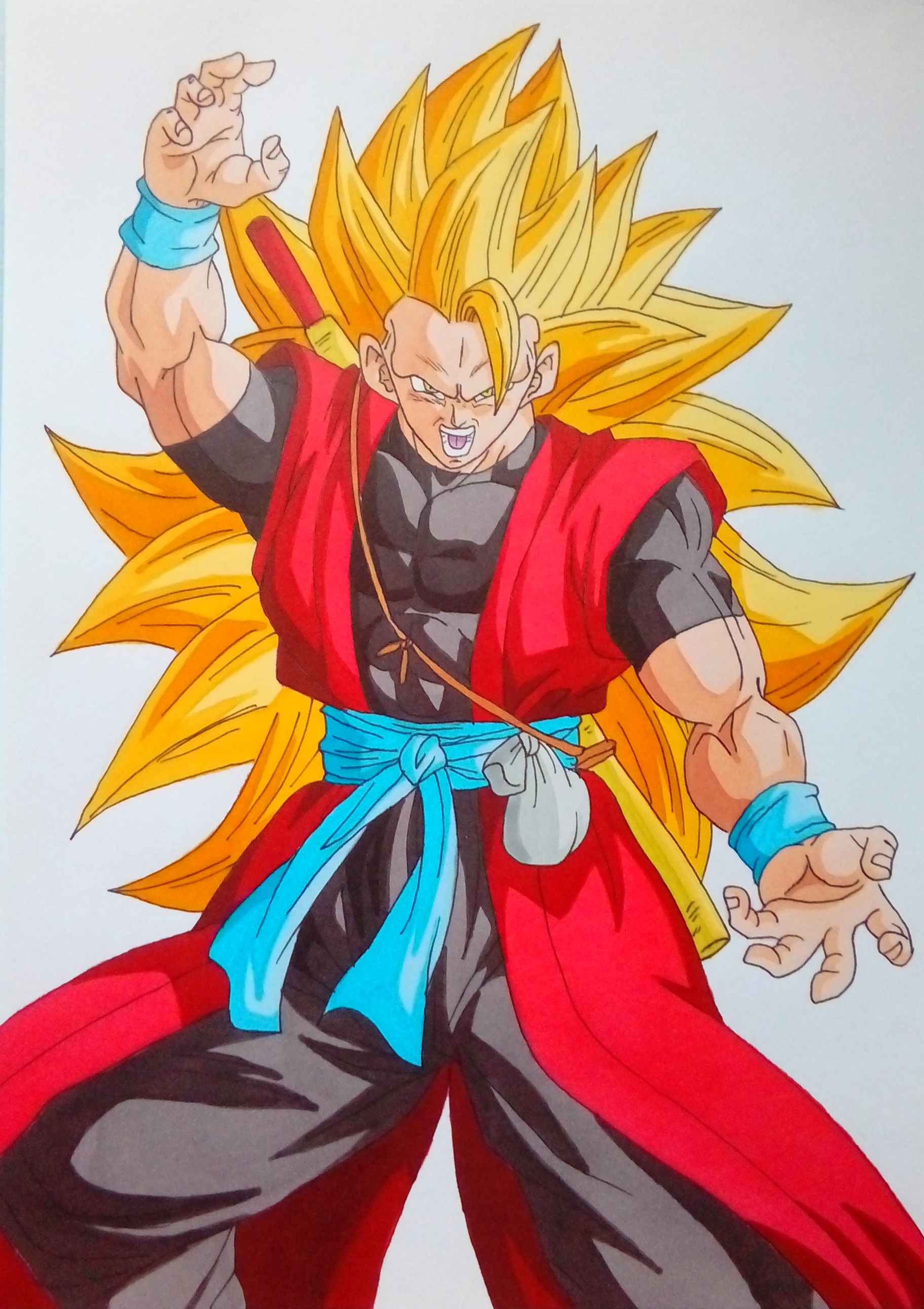 Goku Super Saiyan 3 by Daisuke-Dragneel on DeviantArt