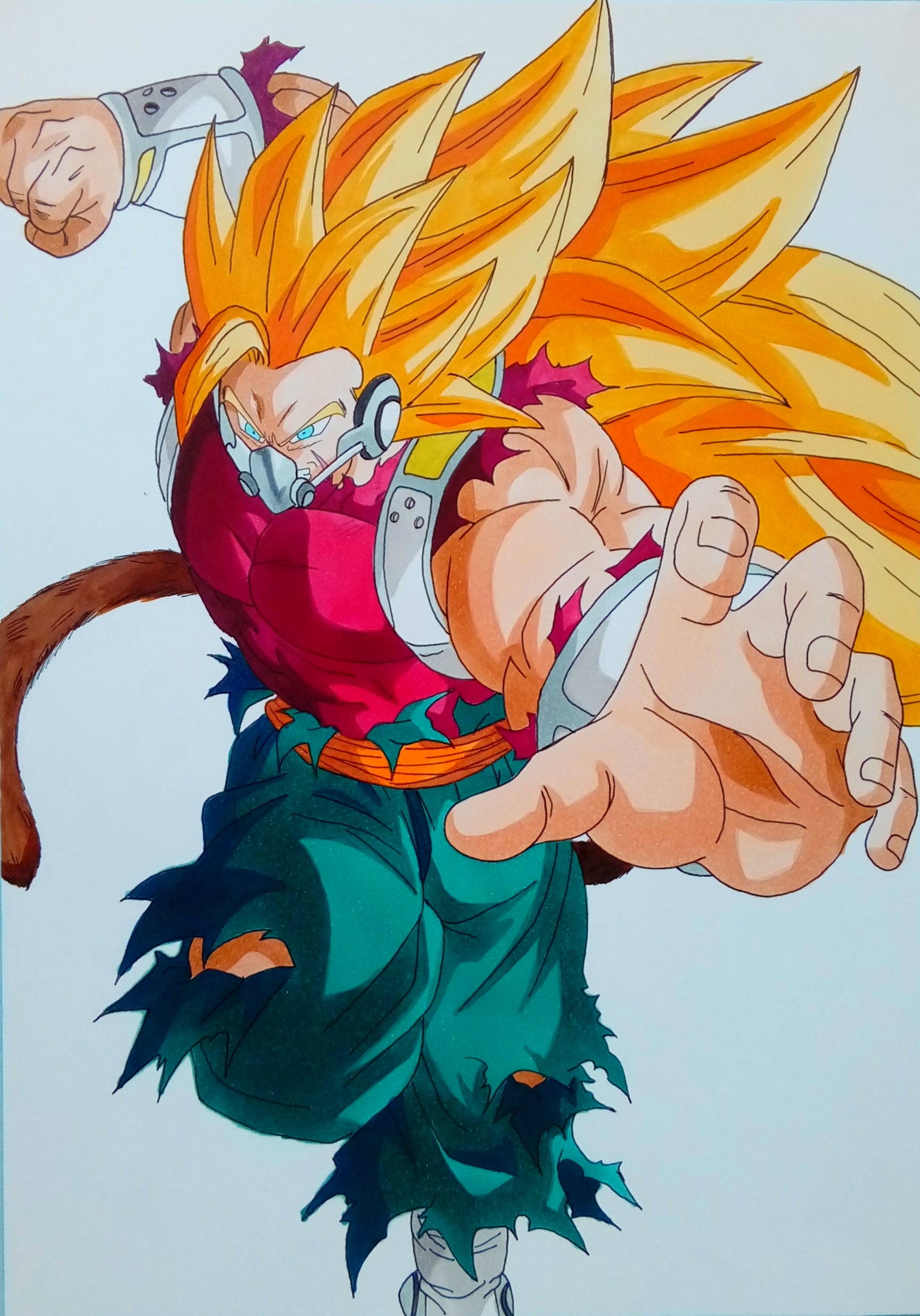 Goku Super Saiyan 3 by Daisuke-Dragneel on DeviantArt