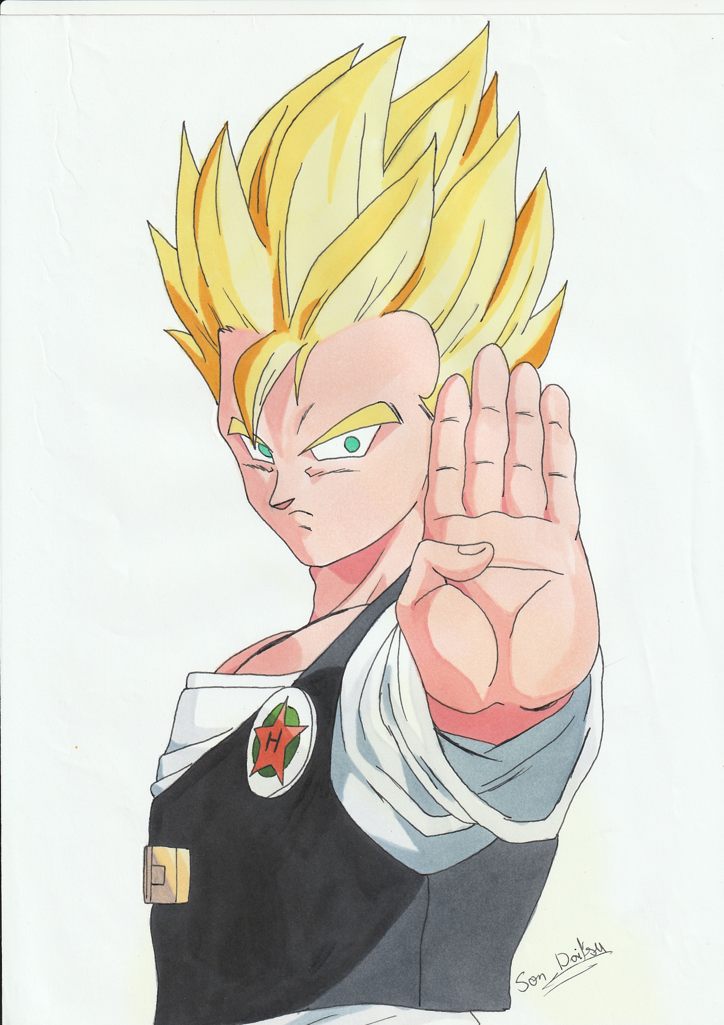 Goku Super Saiyan 3 by Daisuke-Dragneel on DeviantArt