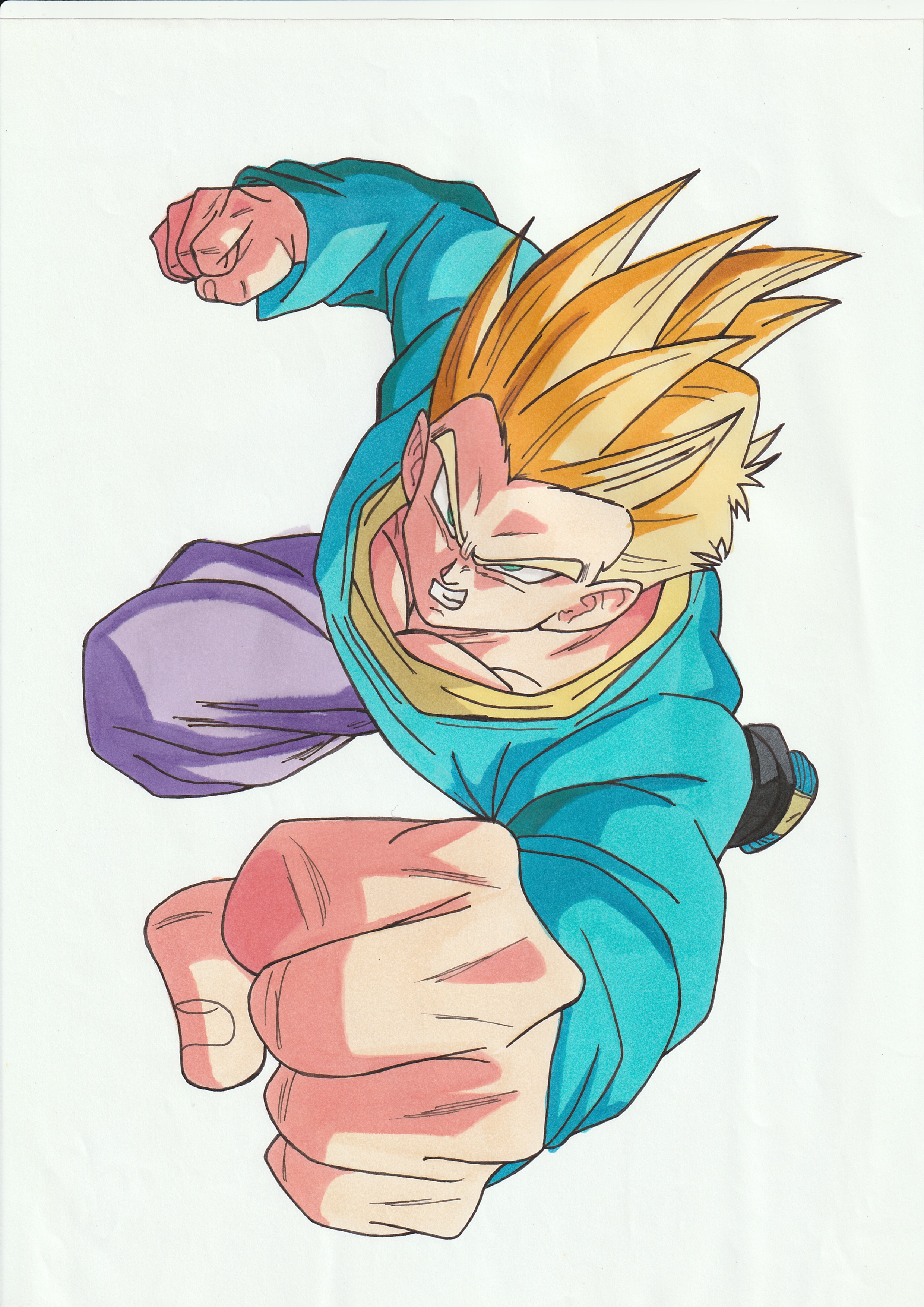 Goku Super Saiyan 3 by TicoDrawing on DeviantArt in 2023  Anime dragon  ball super, Dragon ball goku, Dragon ball artwork