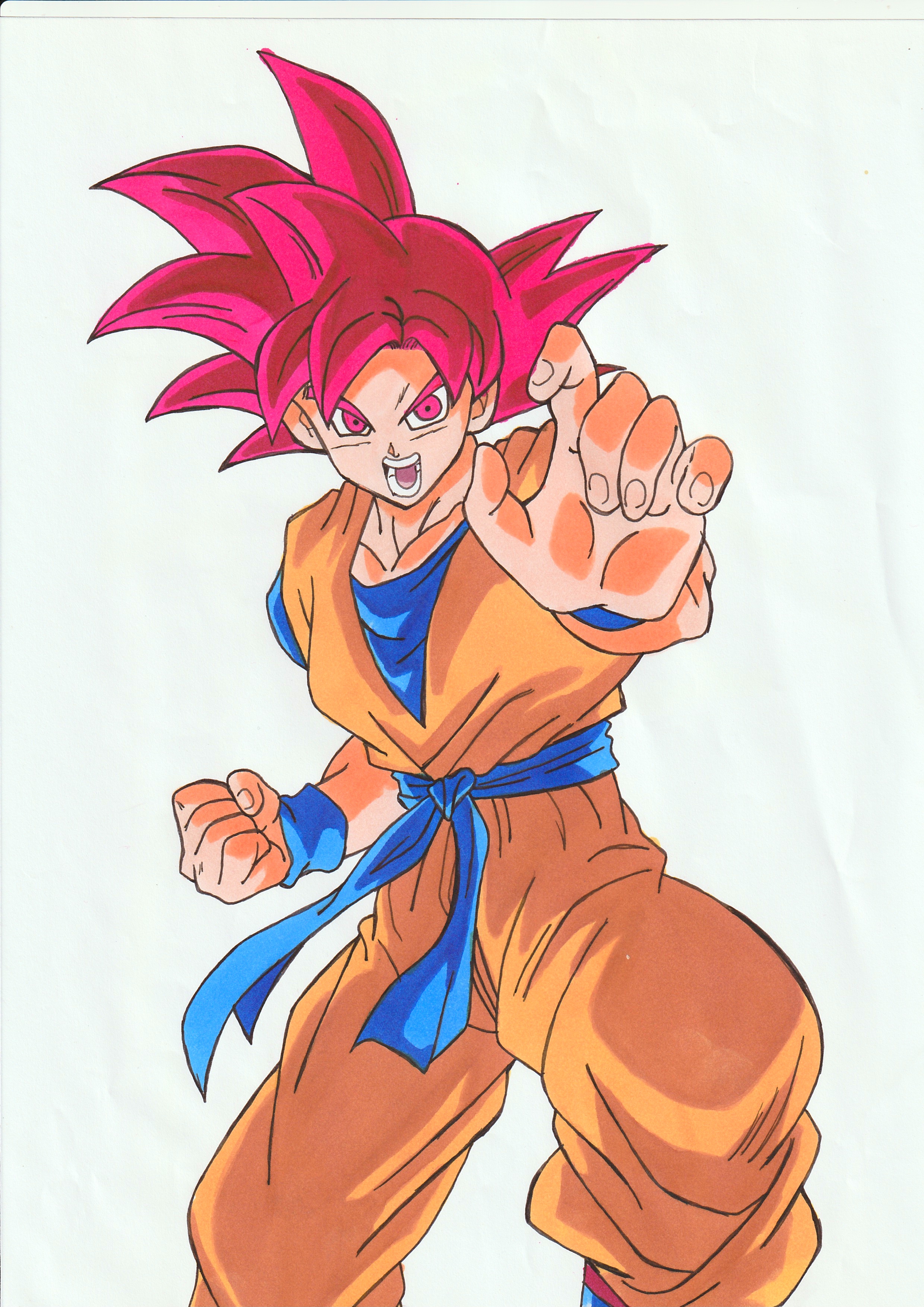 Goku Super Saiyan 3 by Daisuke-Dragneel on DeviantArt
