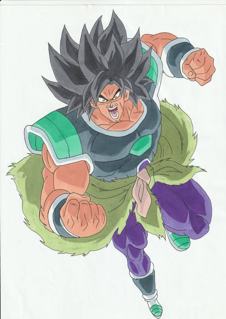 Broly Ikari Rage form by Daisuke-Dragneel on DeviantArt