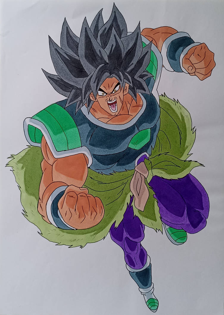 Broly Ikari Rage form by Daisuke-Dragneel on DeviantArt