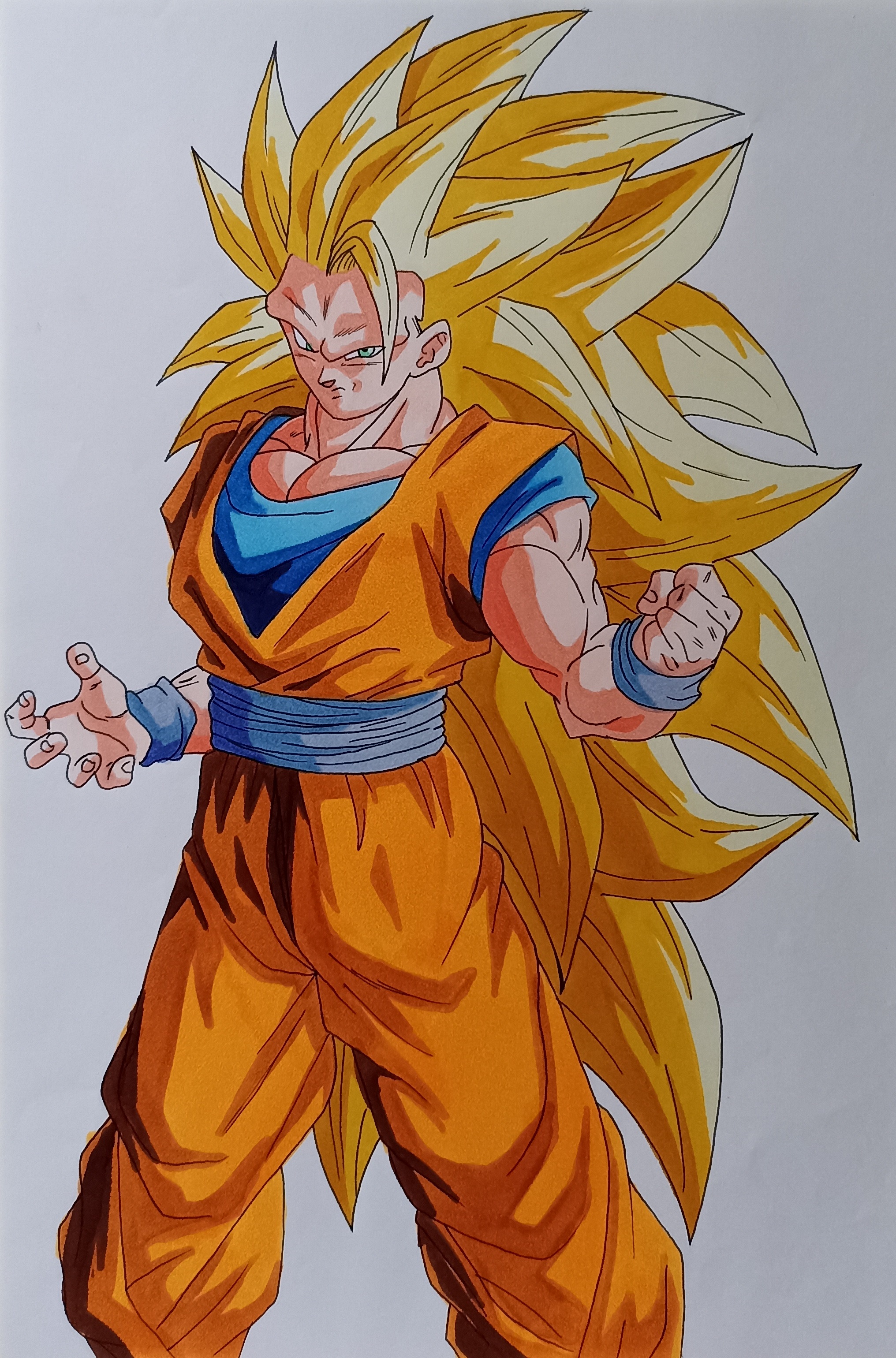 Goku Super Saiyan 3 by Daisuke-Dragneel on DeviantArt