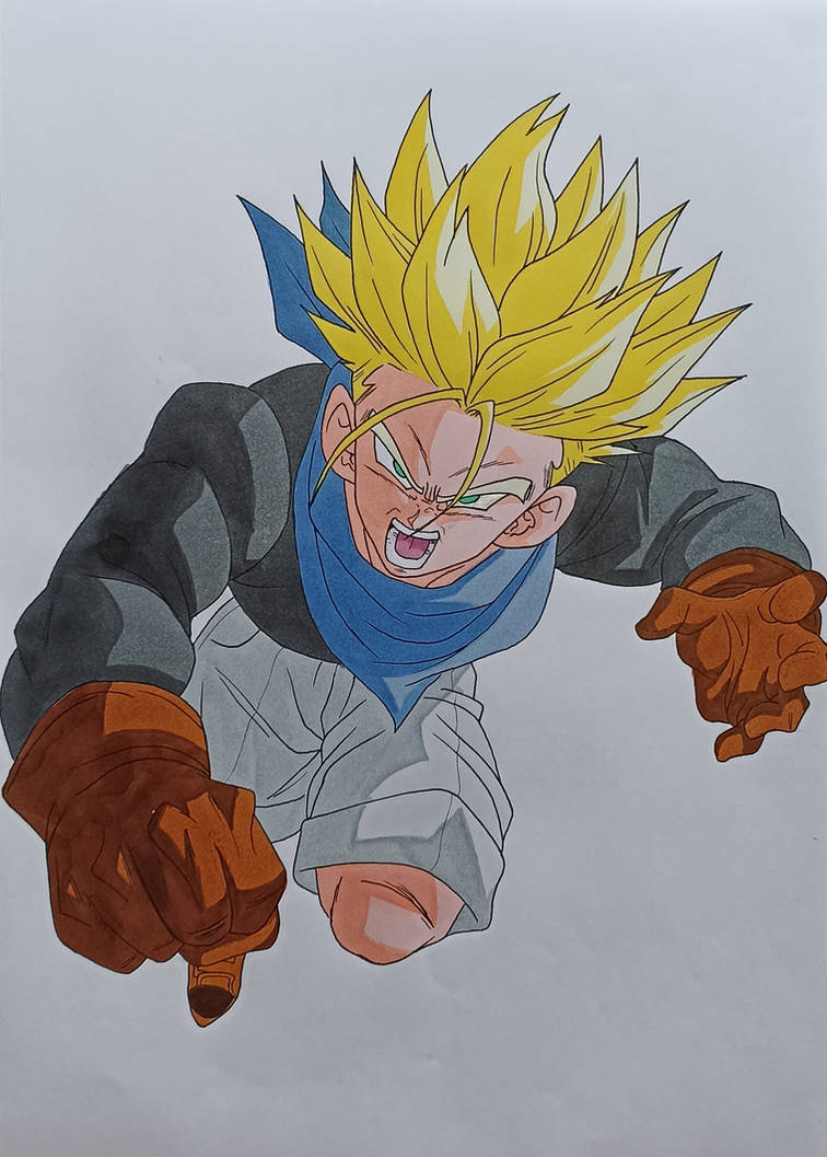 Trunks (GT) Super Saiyan by Daisuke-Dragneel on DeviantArt