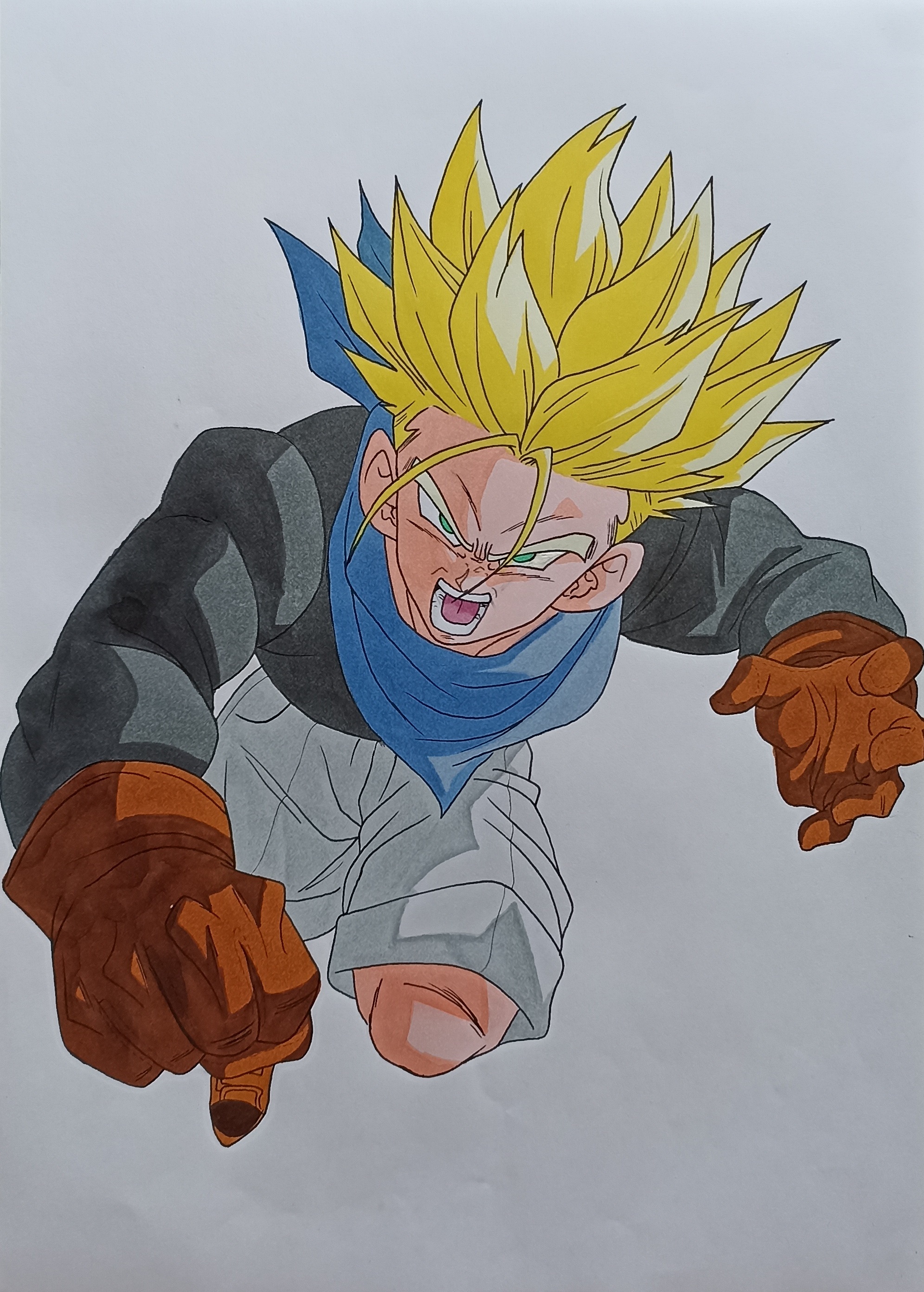 Trunks (GT) Super Saiyan by Daisuke-Dragneel on DeviantArt
