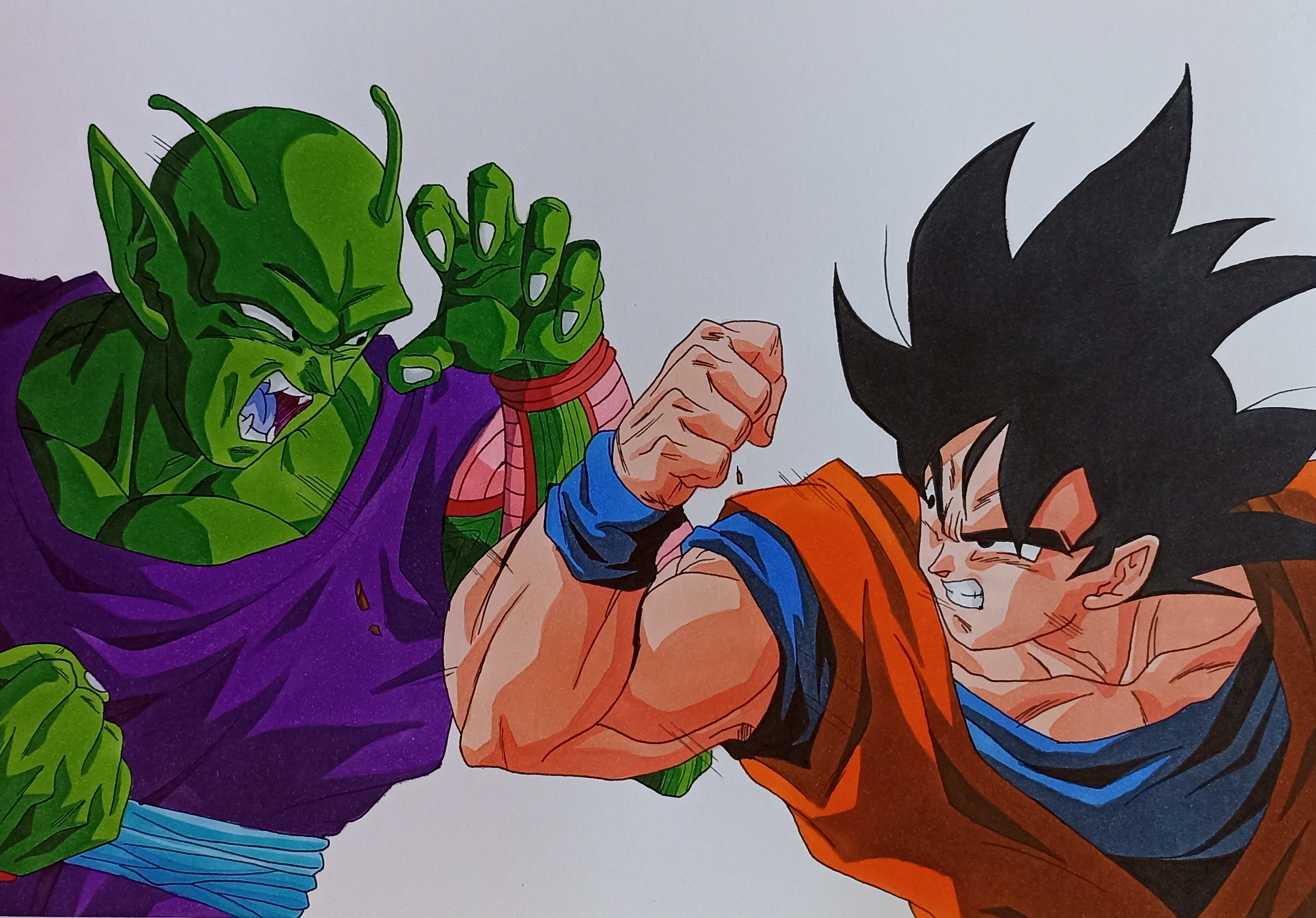 Android saga Piccolo vs SSJ Yardrat Goku gap - Dragon Ball Forum