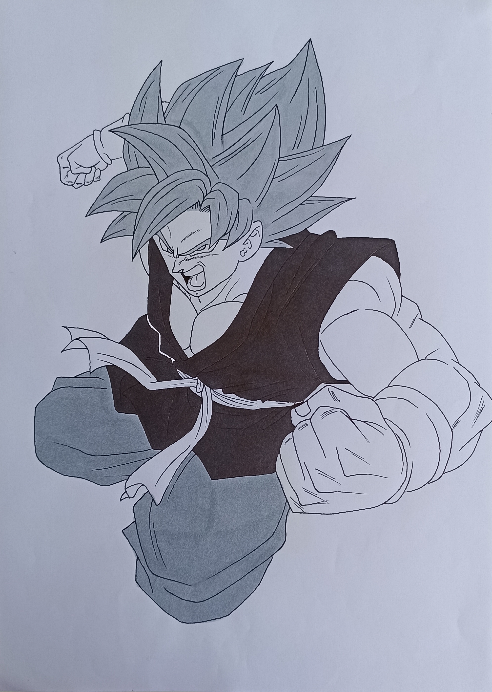 Goku Super Saiyan 3 by Daisuke-Dragneel on DeviantArt