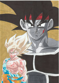Bardock and Son Goku