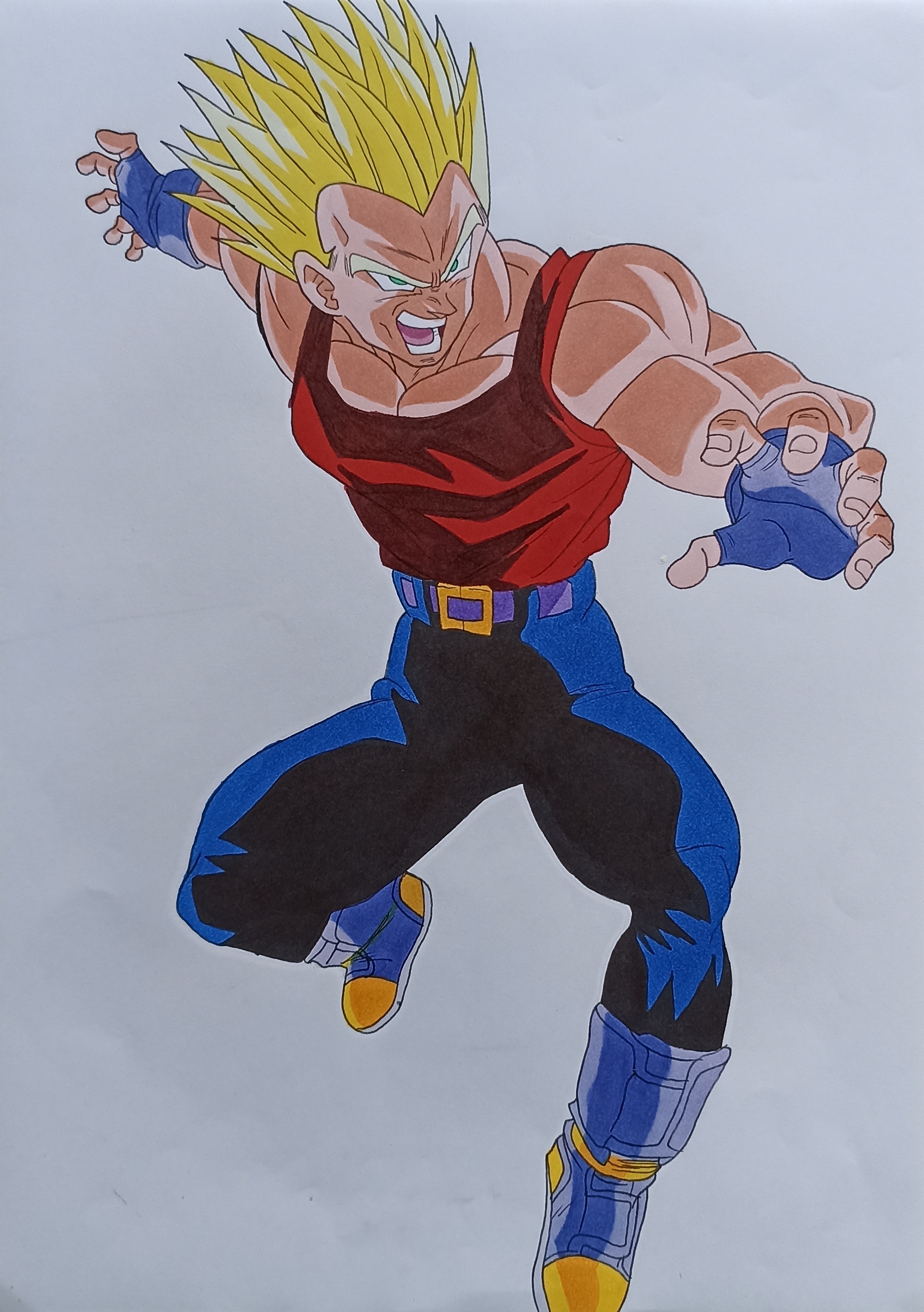 Goku Super Saiyan 3 by Daisuke-Dragneel on DeviantArt