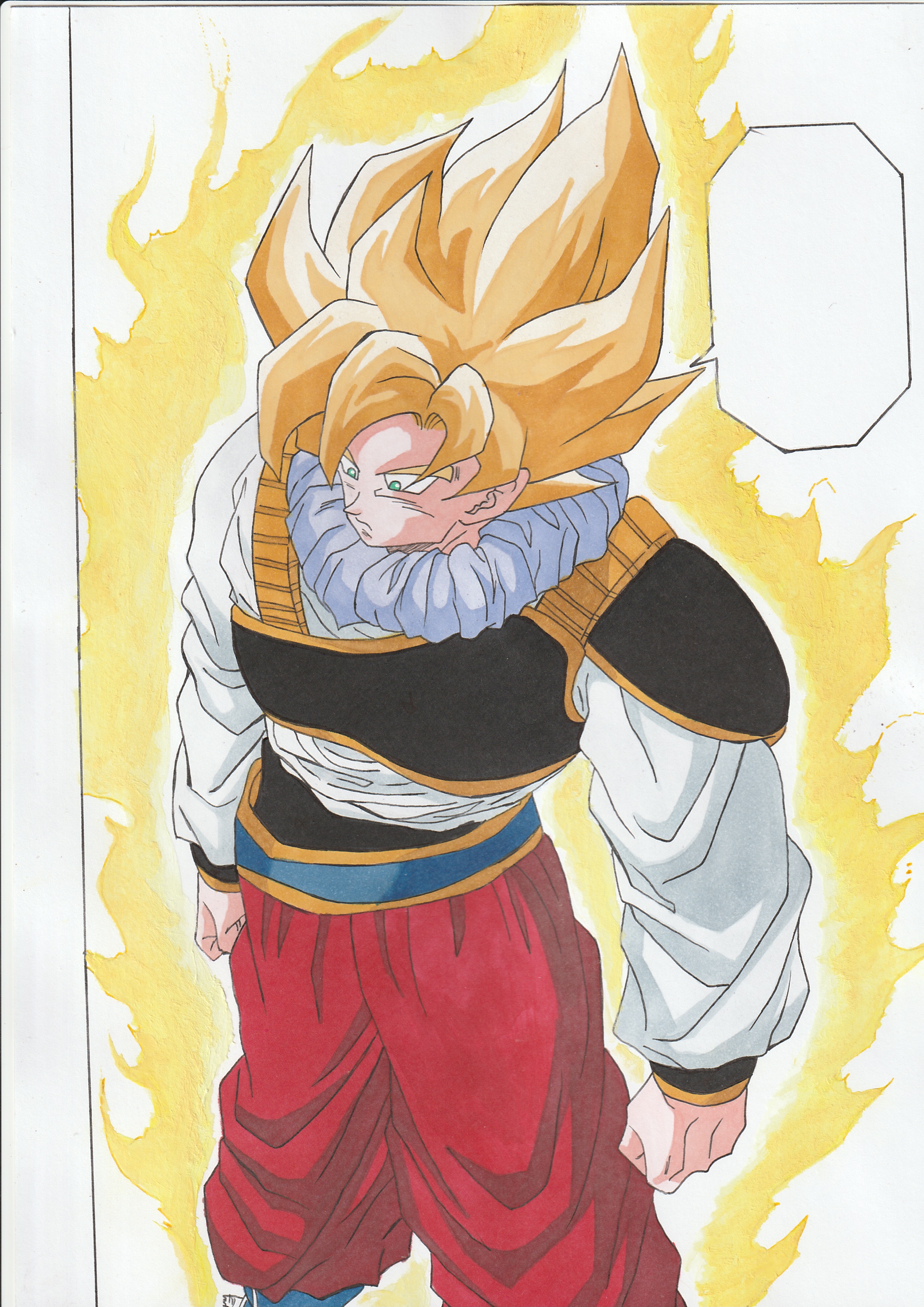 Goku Super Saiyan 3 by Daisuke-Dragneel on DeviantArt