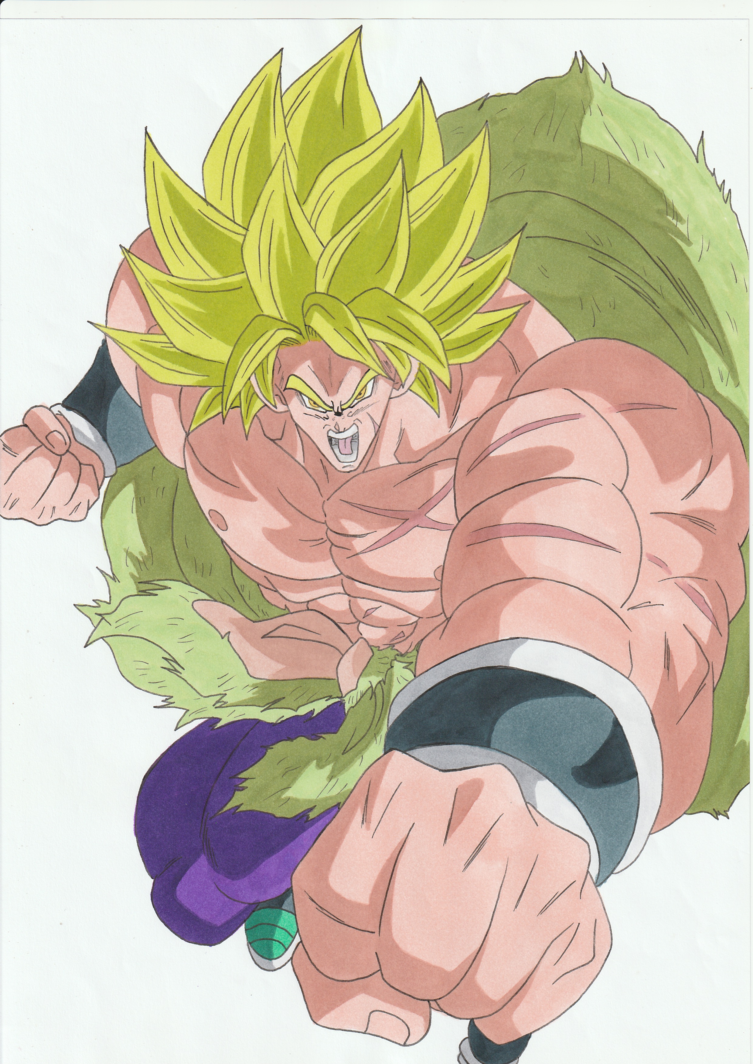 Goku Super Saiyan 3 by Daisuke-Dragneel on DeviantArt