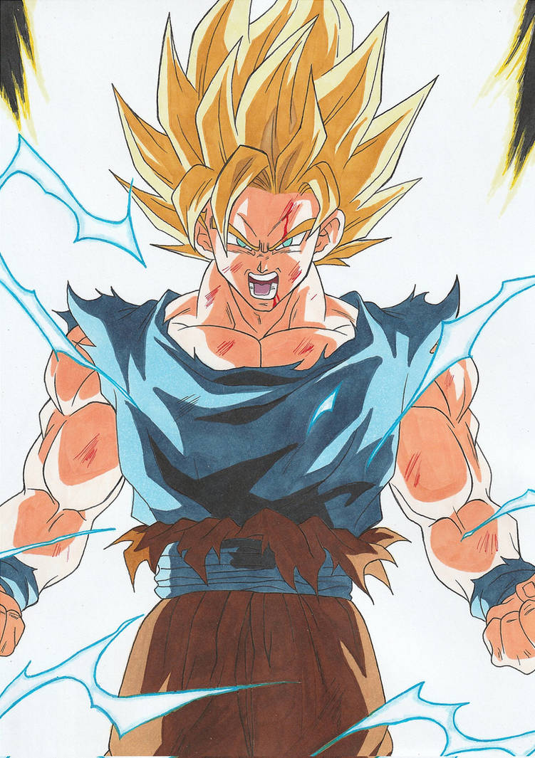Goku Super Saiyan 2 By Daisuke Dragneel On DeviantArt goku-super-saiyan-2-by-daisuke-dragneel-on-deviantart