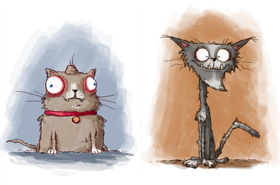 Ugly Cats by WaltTheCat on DeviantArt
