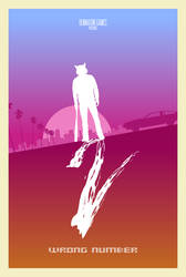 Hotline Miami 2 Wrong Number Minimal Poster 2