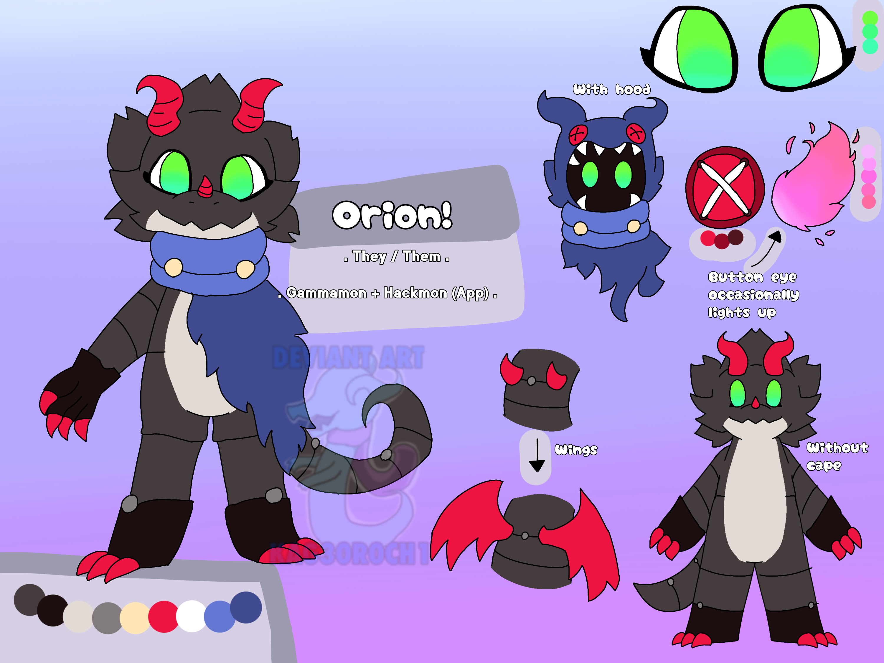 Orion reference sheet by KAG30R0CH1 on DeviantArt