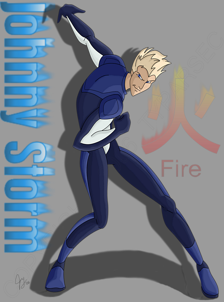 Cartoon Network Johnny Storm by TyParsec on DeviantArt Cartoon Network Johnny Storm by TyParsec on DeviantArt