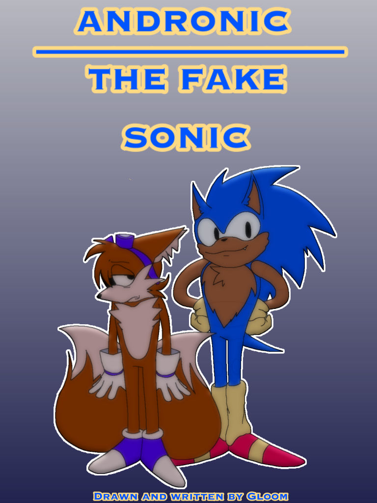 ANDRONIC the fake sonic comic cover by SybarSpace on DeviantArt