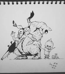 United - Inktober 2017