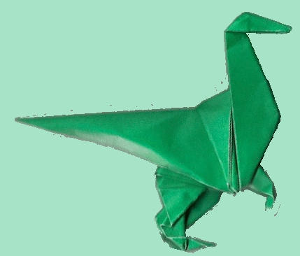 Origami Velociraptor by Anthony0857 on DeviantArt