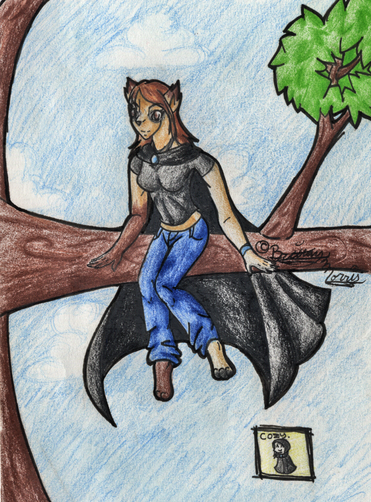 Gifts:: Anthro Taru in a Tree