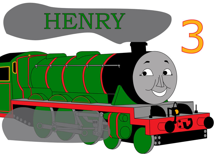Henry the Green Engine Illustration by MikeD57s on DeviantArt
