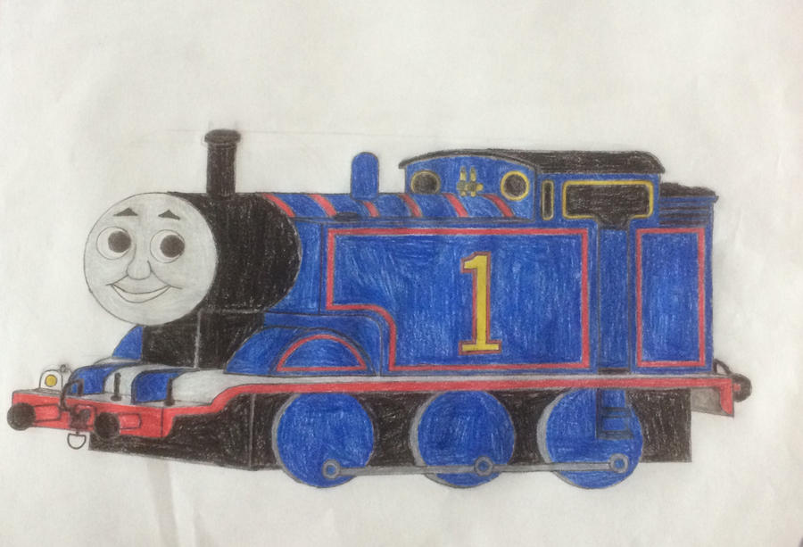 Thomas Drawing Deviantart Thomas the Tank Engine Drawing by MikeD57s on DeviantArt