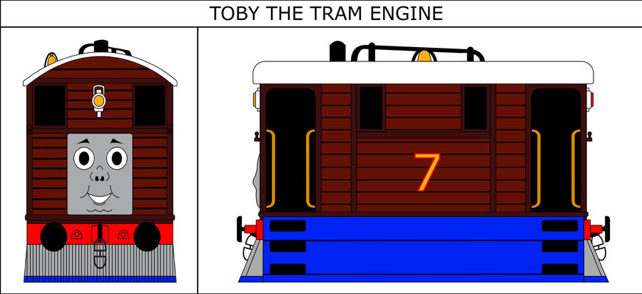 Toby Prop Toby the Tram Engine Portrait by MikeD57s on DeviantArt
