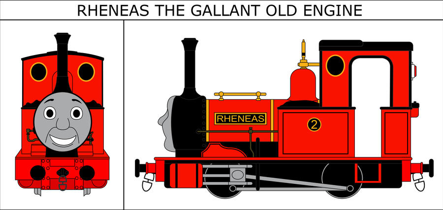 Rheneas the Gallant Old Engine Portrait by MikeD57s on DeviantArt