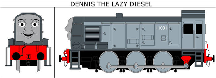 Dennis the Lazy Diesel Portrait