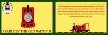 ET Character Cards-Skarloey the Old Faithful