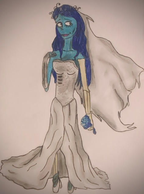 Emily the Corpse Bride Drawing by MikeD57s on DeviantArt