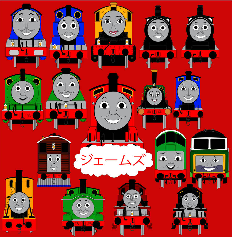 9 James The Red Engine❤❤ ideas  red engine, thomas and friends