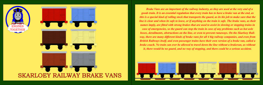 Skarloey Railway Brake Vans By MikeD57s On DeviantArt skarloey-railway-brake-vans-by-miked57s-on-deviantart