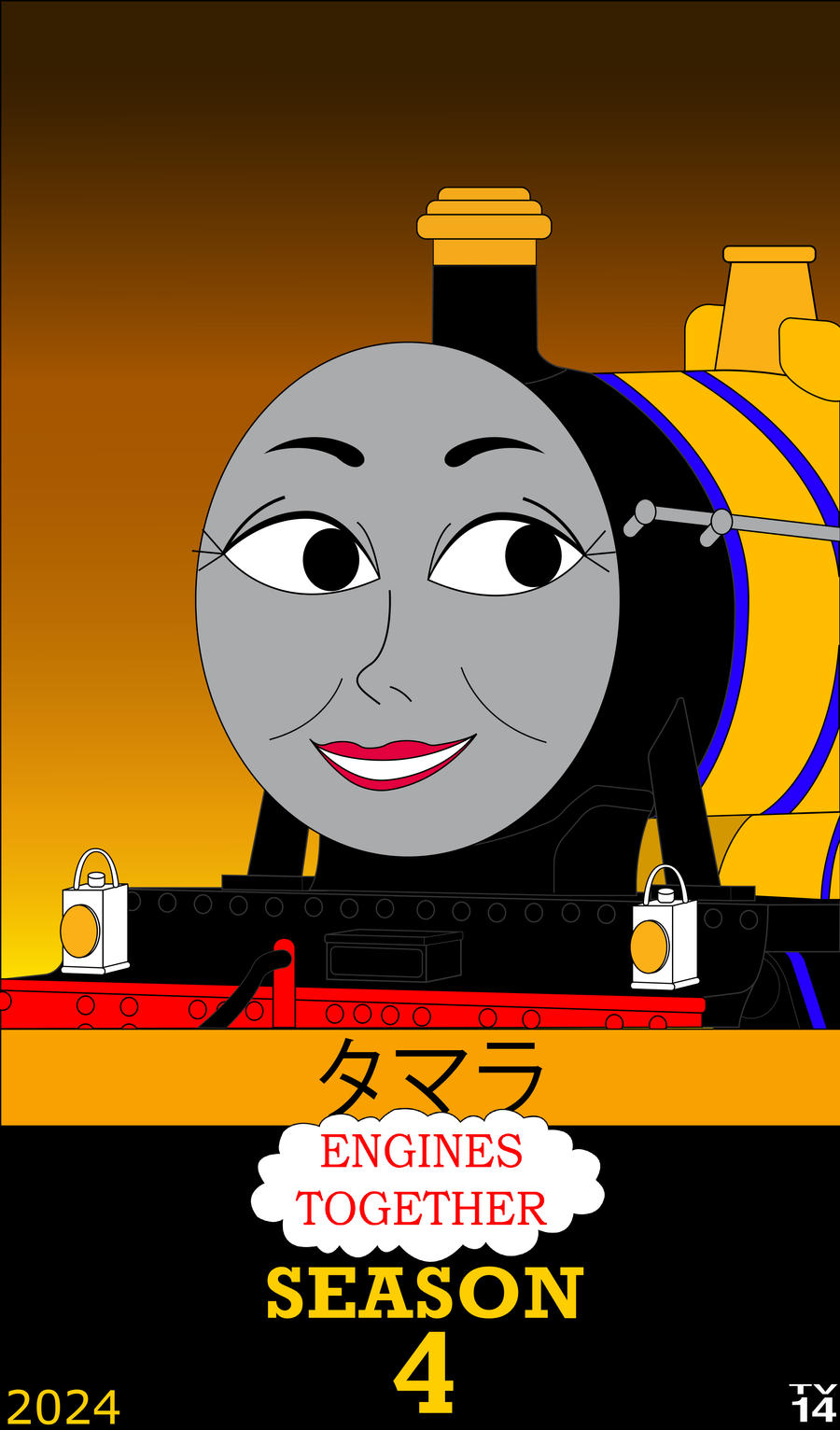 The Yellow Engine ET S4 Poster-Tamara the Yellow Engine by MikeD57s on DeviantArt