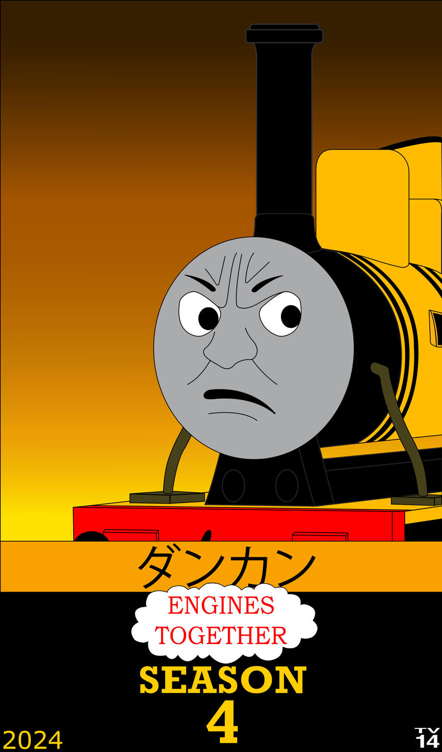 ET S4 Poster-Duncan the Grumpy Engine by MikeD57s on DeviantArt